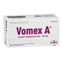 VOMEX A Kinder-Suppositorien 40 mg