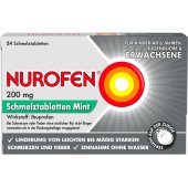 NUROFEN 200 mg Schmelztabletten Mint