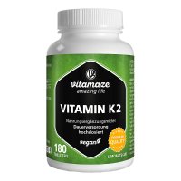 VITAMIN K2 200 μg hochdosiert vegan Tabletten