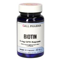 BIOTIN 5 mg GPH Kapseln