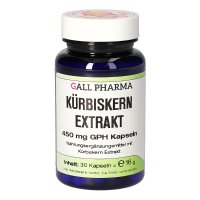 KÜRBISKERN EXTRAKT 450 mg GPH Kapseln