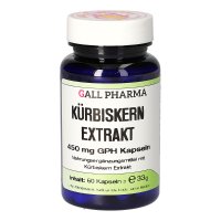 KÜRBISKERN EXTRAKT 450 mg GPH Kapseln