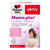 DOPPELHERZ Mama plus mit DHA+Folsäure Kapseln