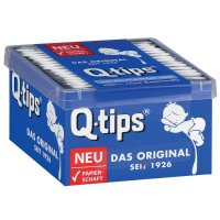 Q-TIPS Pflegestäbchen mit Papierschaft