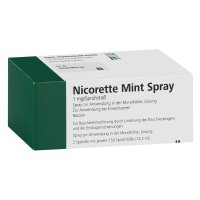 NICORETTE Mint Spray 1 mg/Sprühstoß