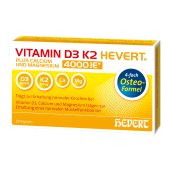 Vitamin D3 K2 Hevert plus Calcium und Magnesium 4000 IE