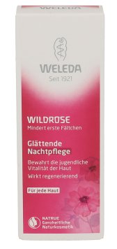 WELEDA Wildrose glättende Nachtpflege