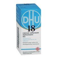 BIOCHEMIE DHU 18 Calcium sulfuratum D 12 Tabletten