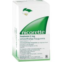 NICORETTE 2 mg freshmint Kaugummi