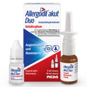 ALLERGODIL akut Duo 4ml AT akut/10ml NS akut