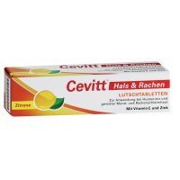 CEVITT Hals & Rachen Lutschtabletten Zitrone