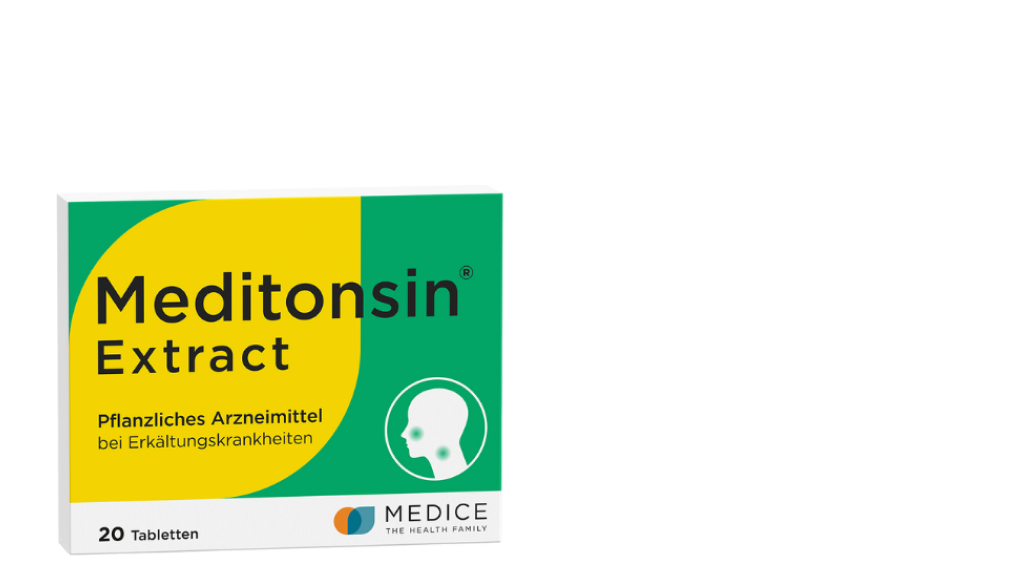Anzeige: Das neue  Meditonsin® Extract, 3-fach Pflanzenpower verkürzt Erkältungsdauer um bis zu 3 Tage