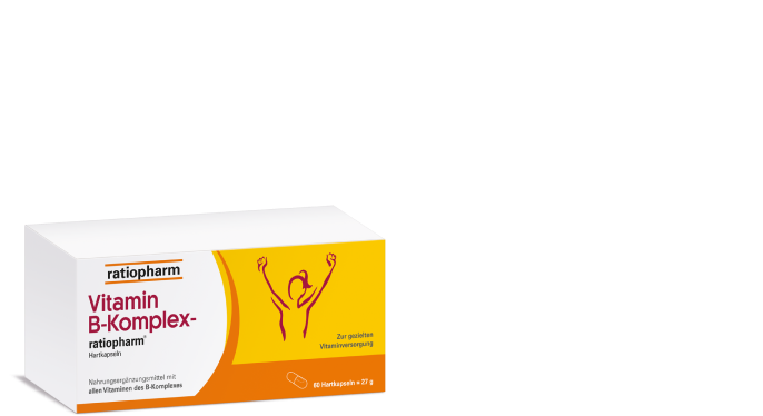 Anzeige: B-Vitamine für  Energie* und Konzentration*