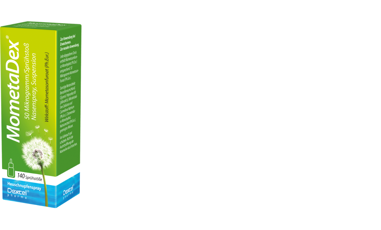 Anzeige: Heuschnupfen Symptome wirksam  lindern. MometaDex® Nasenspray bei saisonaler allergischer Rhinitis. Jetzt bestellen und vorbereiten für den Frühling.