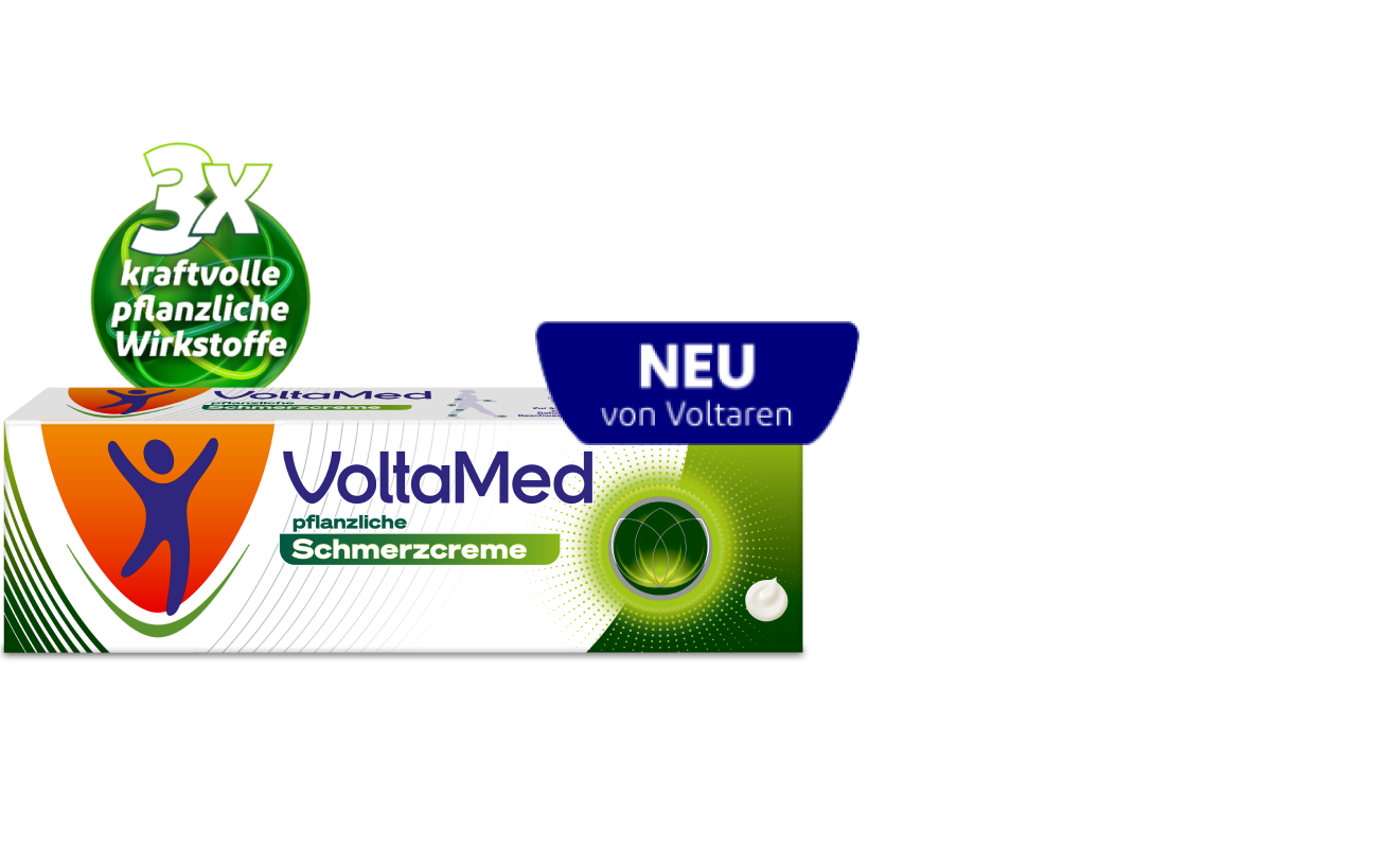 Anzeige: jetzt neu VoltaMed – natürlich wirksam bei Schmerzen